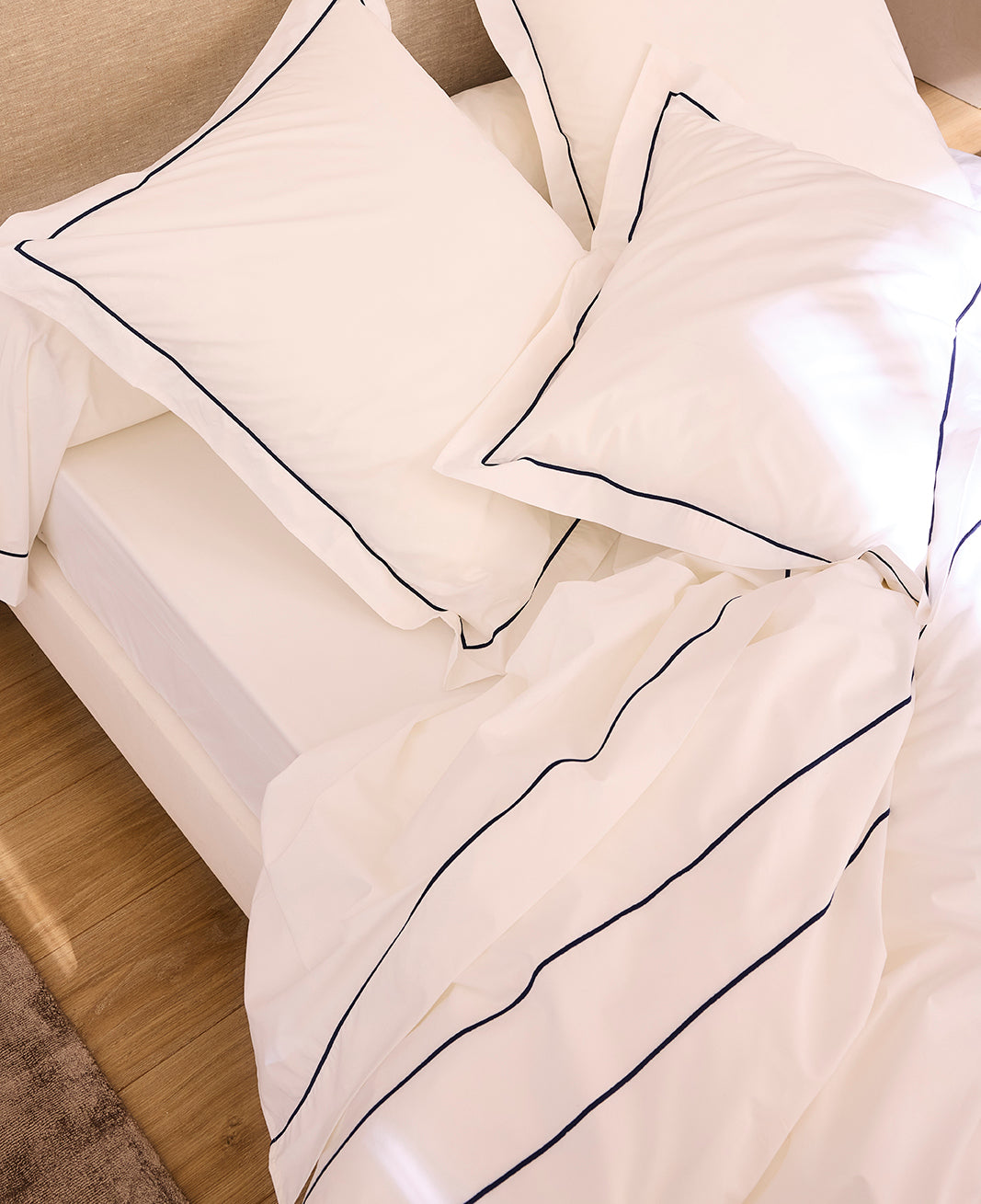 Duvet Cover - 100% Cotton Percale Bourdon - 11 Colours