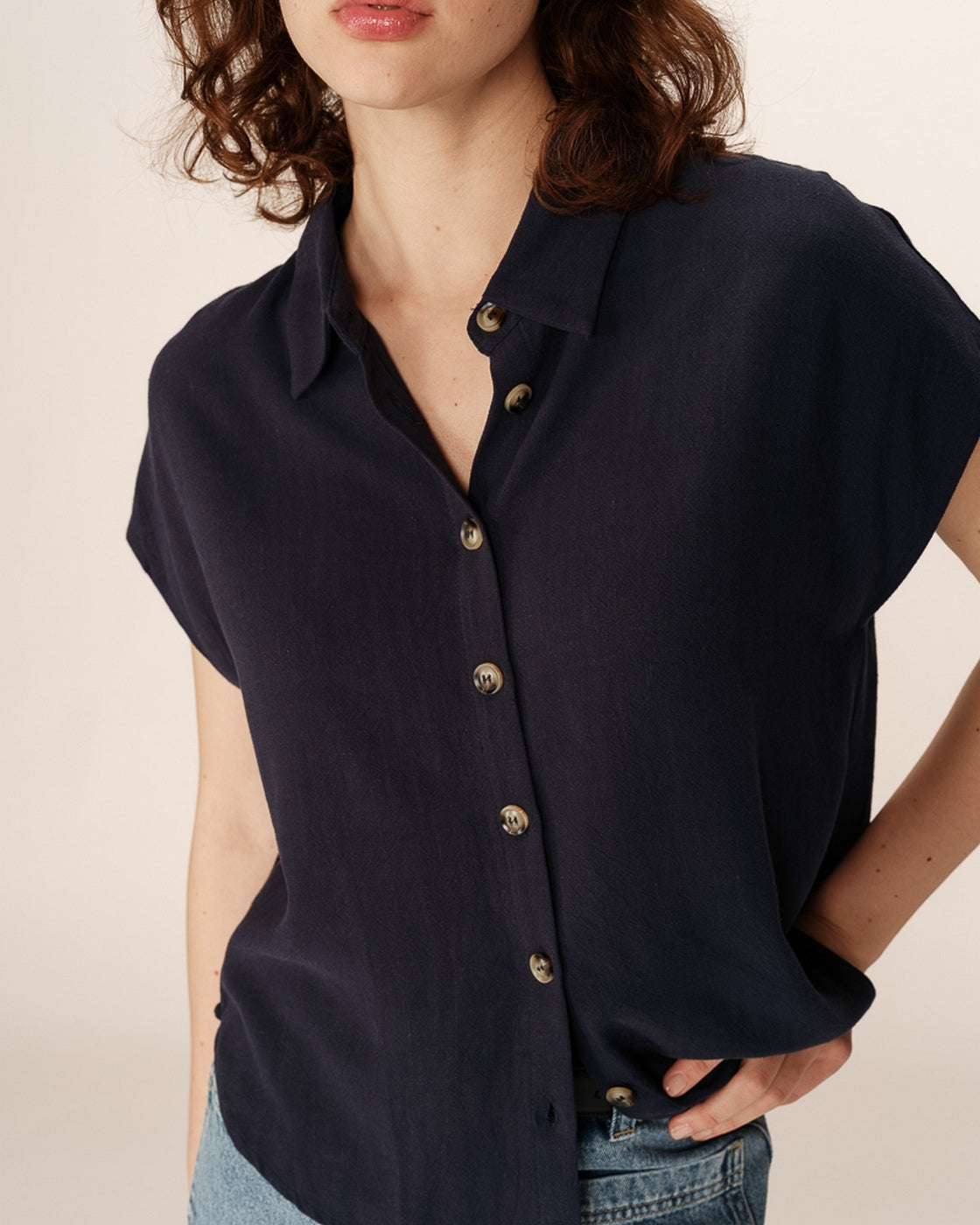 Perez Shirt - Navy