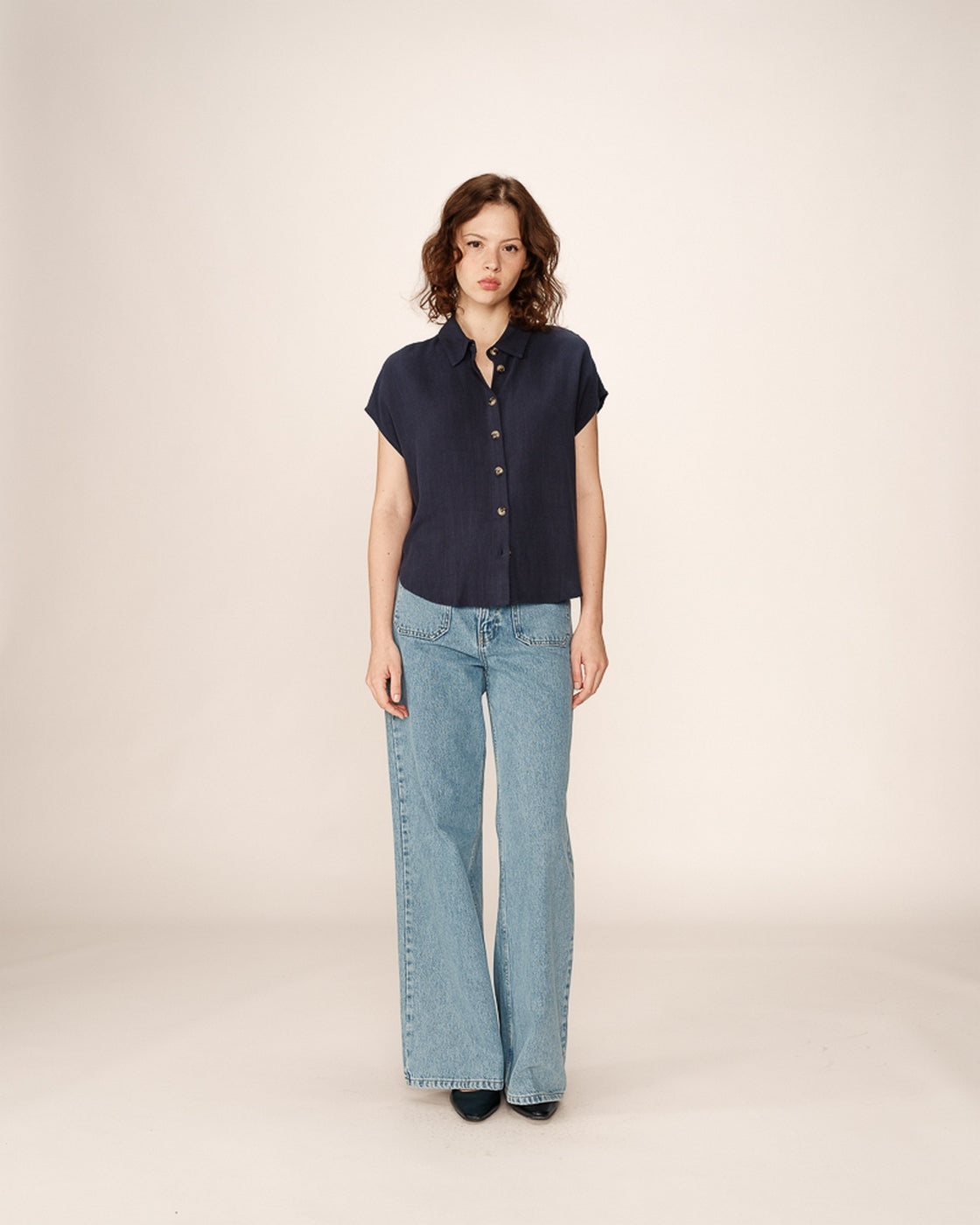 Perez Shirt - Navy
