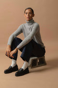 Pull Col Roulé - Ashley - Nuage Chiné