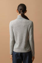 Pull Col Roulé - Ashley - Nuage Chiné