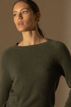 Jersey de Cuello Redondo Whitney - Caqui