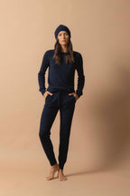 Pull Col Rond - Wilma - Navy