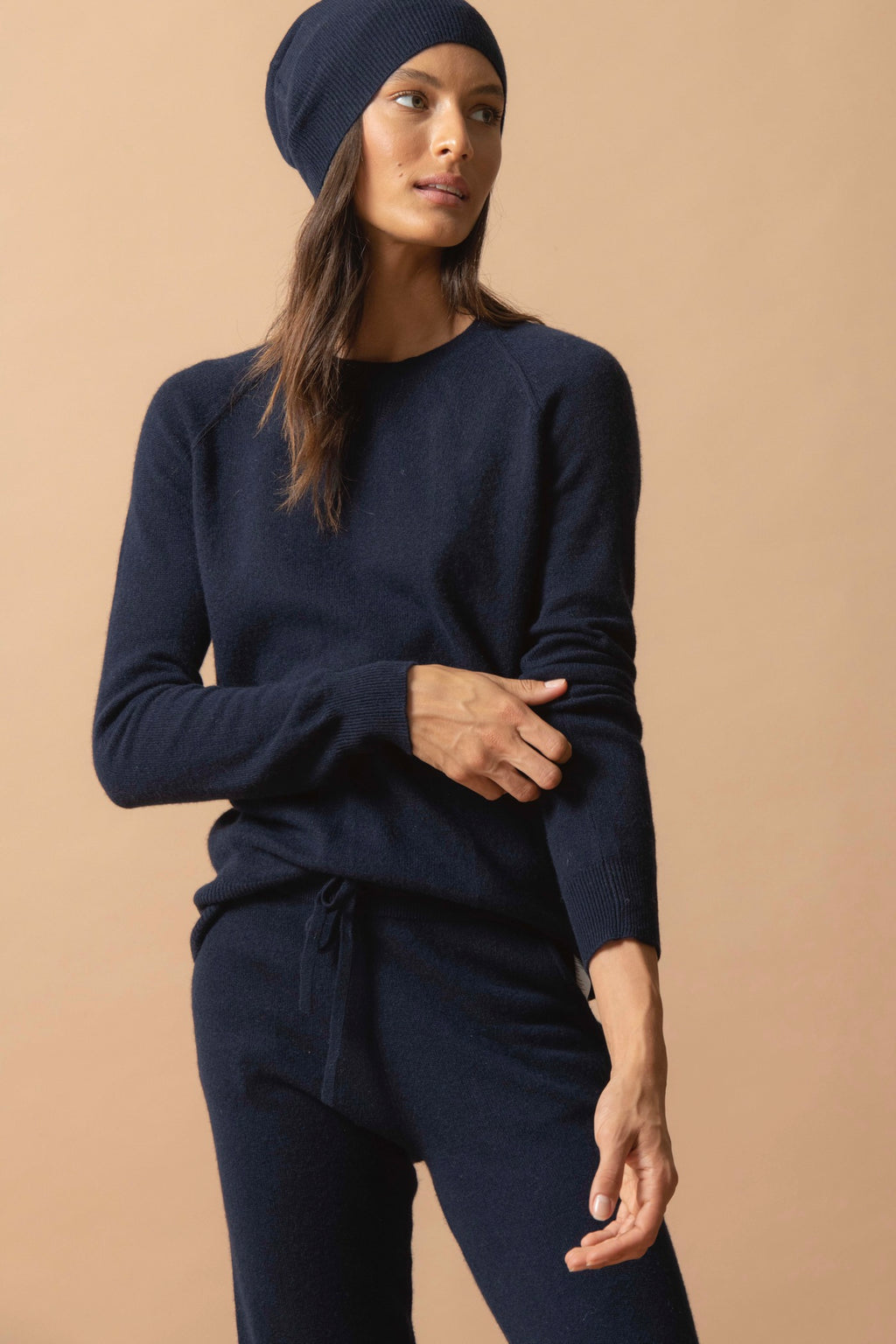 Pull Col Rond Wilma - Marine