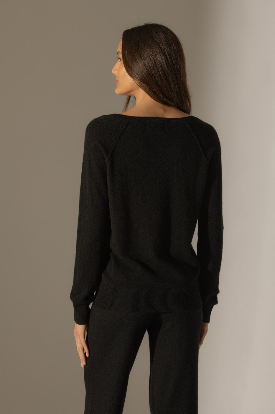 Pull Col V Penelope - Noir