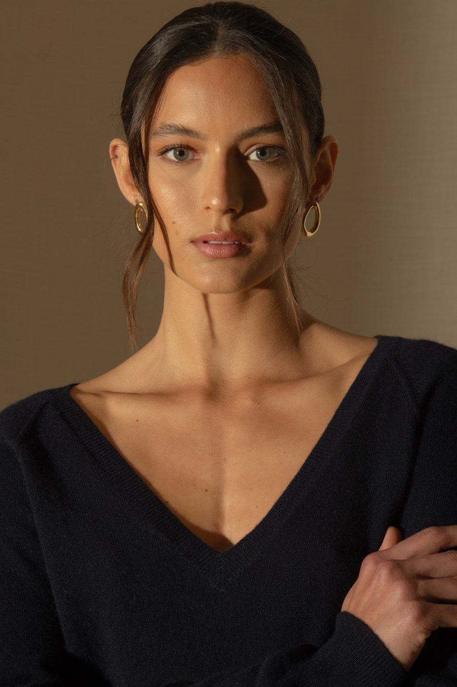 Pull Col V - Penelope - Navy