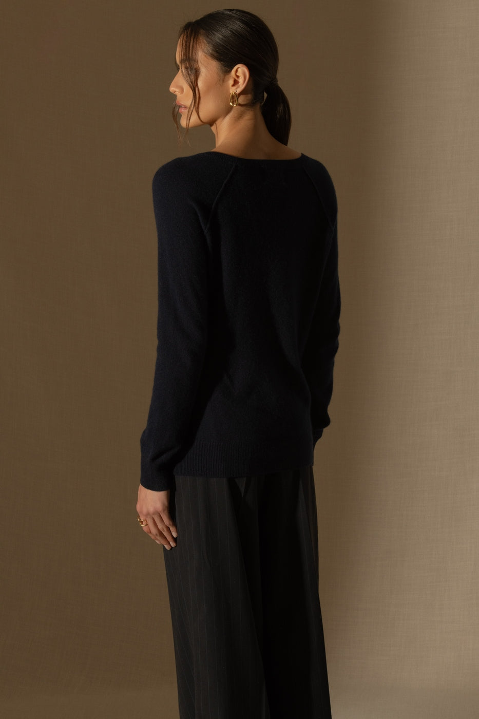 Pull Col V - Penelope - Navy