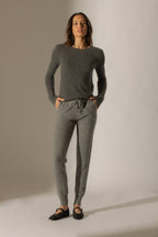 Joggers - Gwen - Heather Flannel