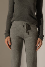 Joggingbyxor Gwen - Melerad Flanell