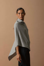 Poncho Tamara - Gris Nube Vigoré