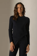 Jersey Cuello Redondo - Whitney - Azul Marino