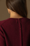 Pull Col Rond - Whitney - Bordeaux
