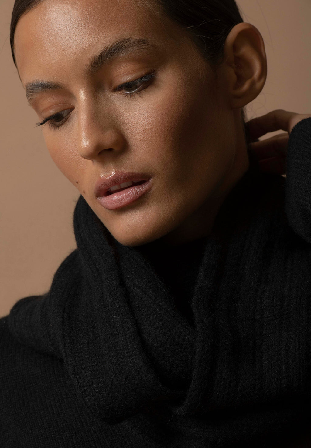 4-Ply Neck Warmer - Clody - Black