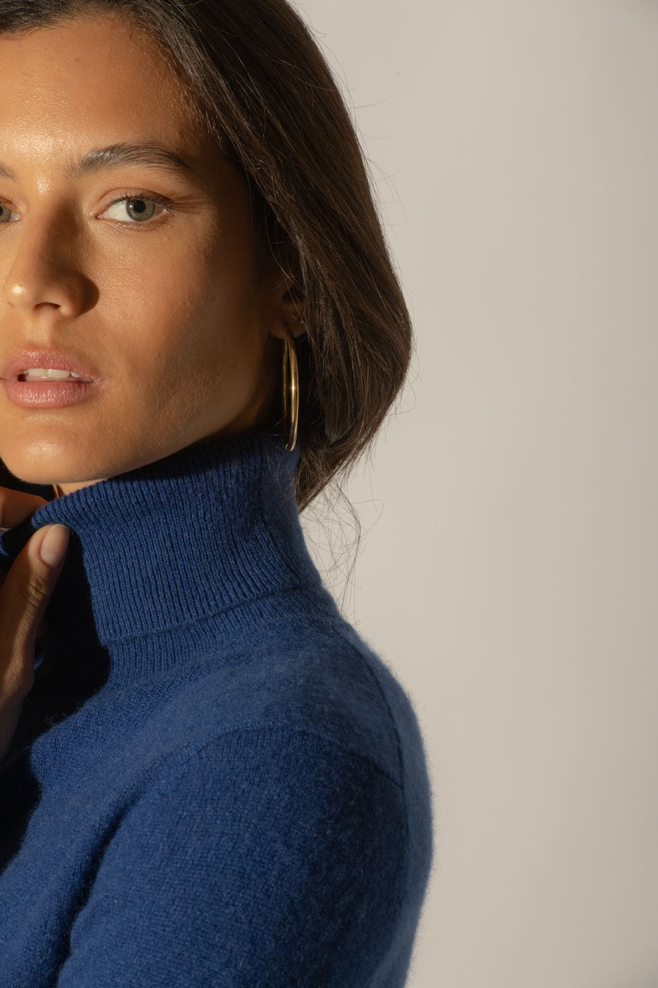 Pull Col Roulé Ashley - Outremer