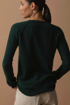 Wilma Crew-Neck Jumper - Cypress