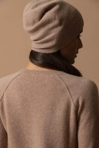 Jersey Cuello Redondo - Wilma - Camel Chiné