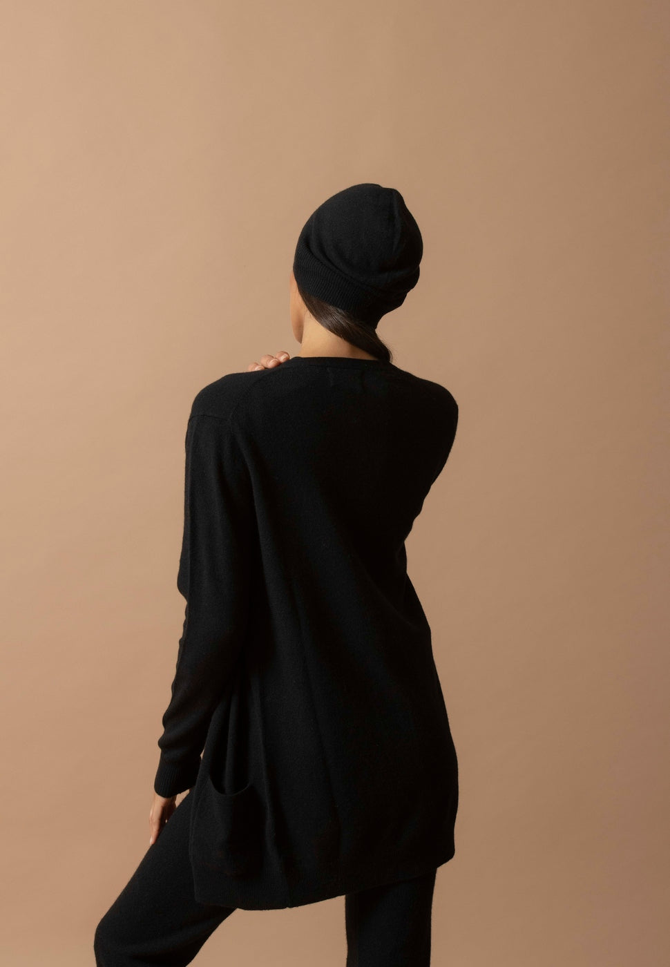 Gorro 4 Hilos - Popi - Negro