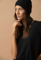 Gorro 4 Hilos - Popi - Negro