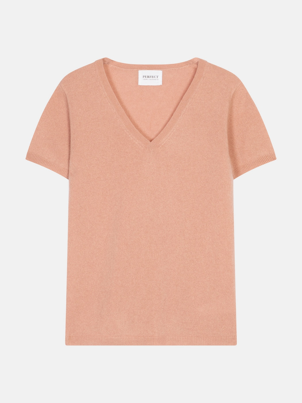 T-Shirt Col V Efimia - Bois De Rose