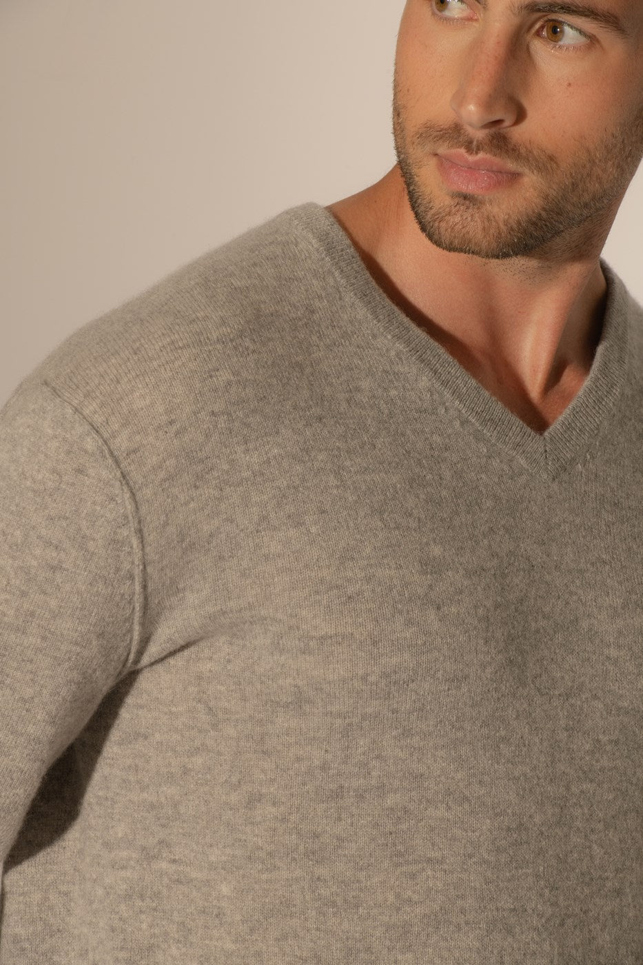 Maglione Scollo a V Lorenzo - Nuage Melange
