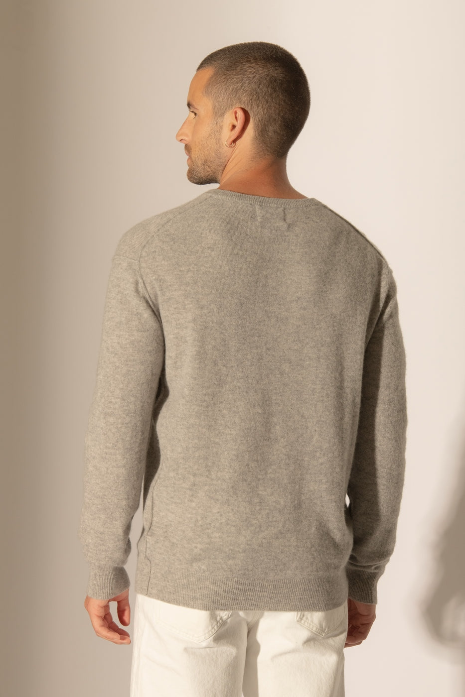 Pull Col Rond - Soan - Nuage Chiné