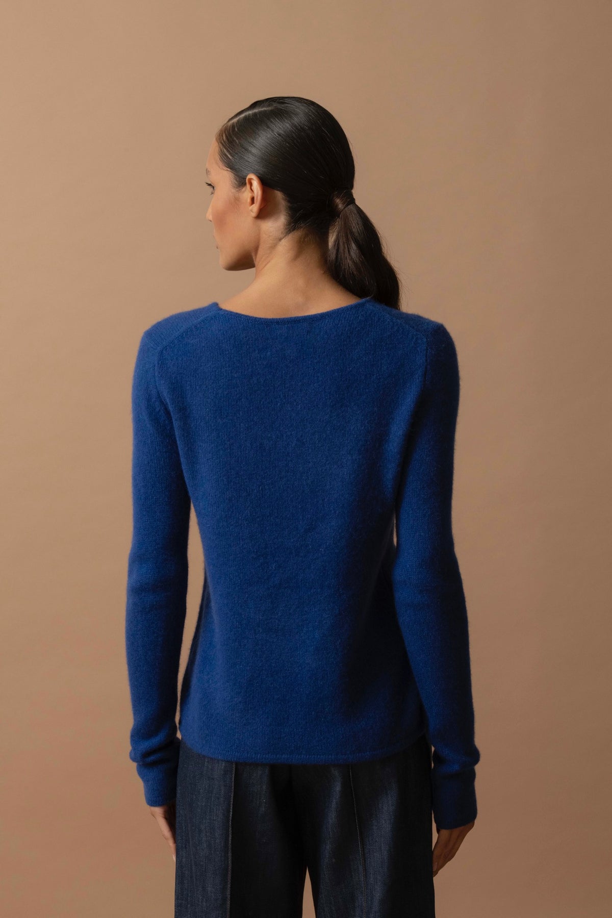 Pull Col Rond 4Fils Marya - Outremer