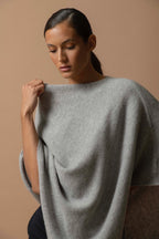 Poncho 4-trådig Georgia - Nuage Chiné