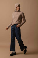 Pull Col Roulé 4 Fils - Willow - Camel Chiné