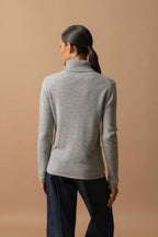 Pull Col Roulé 4Fils Willow - Nuage Chiné