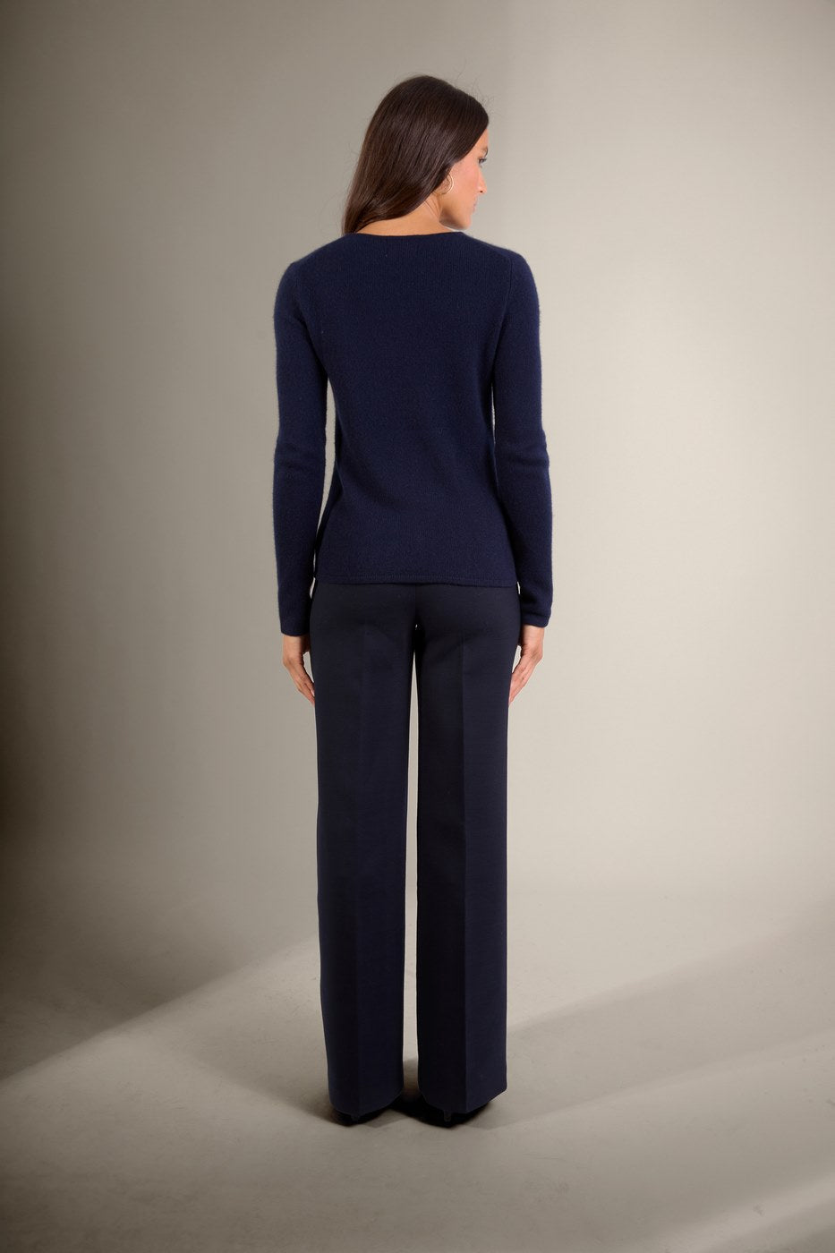 Pull Col Rond 4Fils Marya - Marine