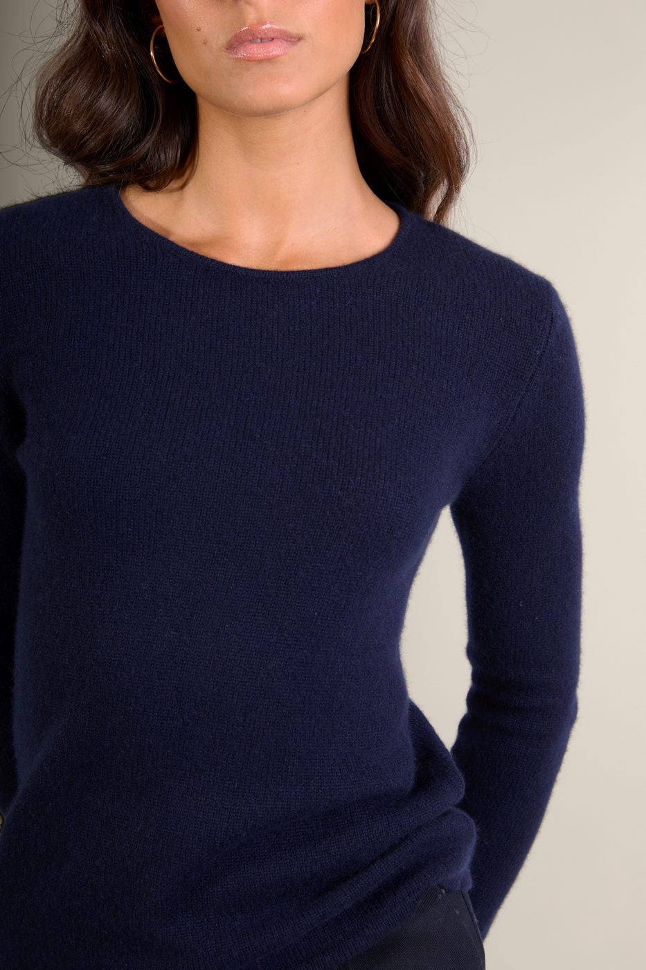 Pull Col Rond 4Fils Marya - Marine