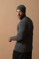 Jersey De Cuello Alto De 4 Capas - Marius - Antracita Jaspeada