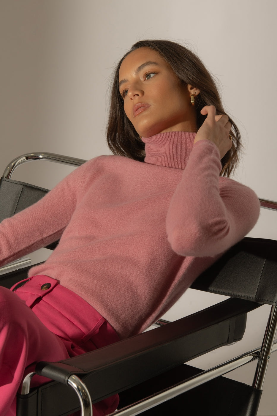 Pull Col Roulé Ashley - Pétale