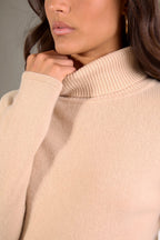 4-trådig polotröja Willow - Beige