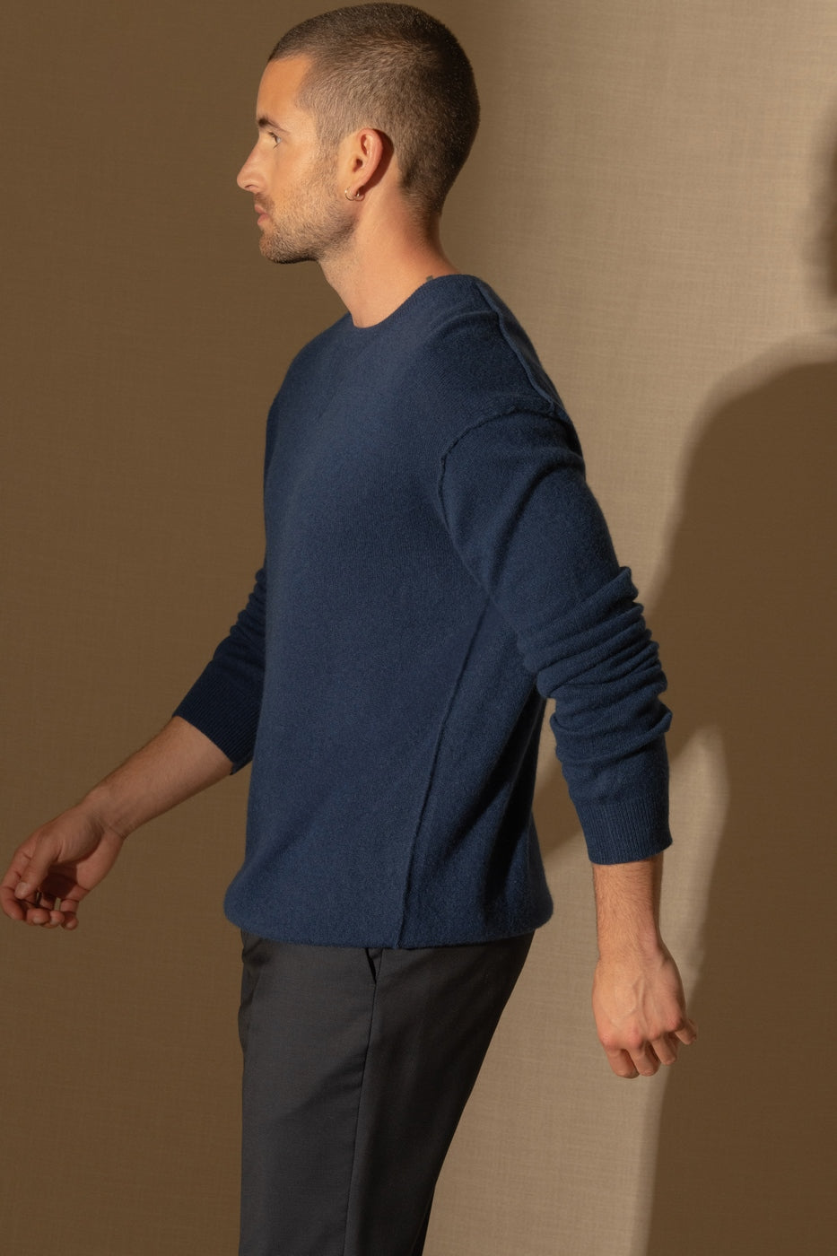 Pull Col Rond Soan - Minuit