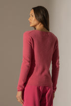 Oprah Crew-Neck Jumper - Strawberry