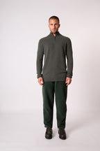Pull Camionneur - Greg - Kaki Chiné
