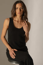 Top de Tirantes con Escote en U Vanesia - Noir