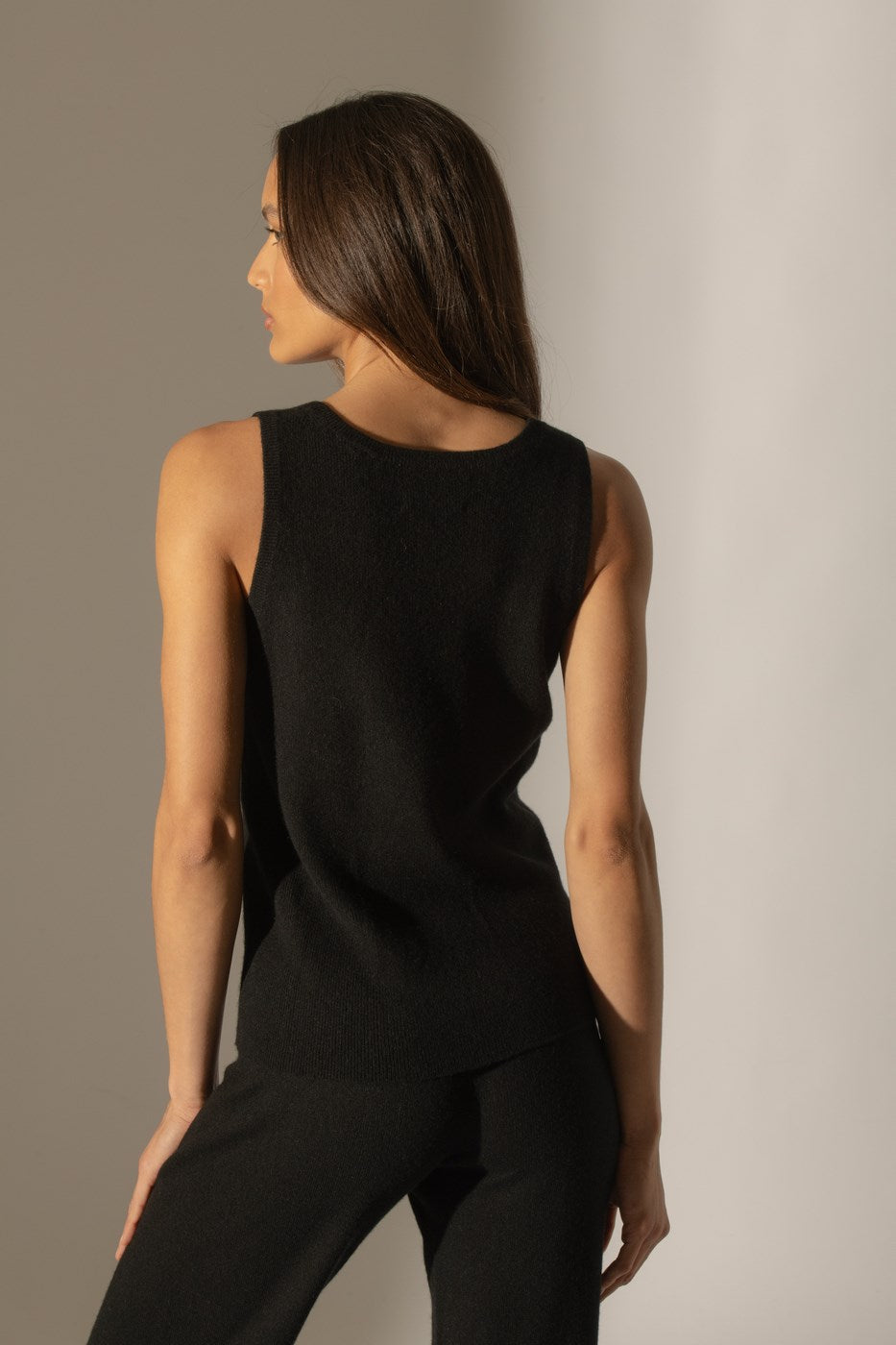 Top de Tirantes con Escote en U Vanesia - Noir