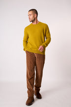 Pull Col Rond Blake - Doré