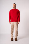Trui met ronde hals Blake - Rood