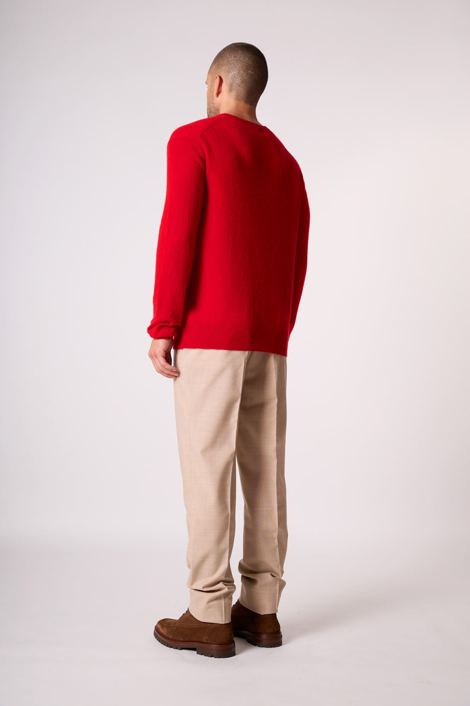 Trui met ronde hals Blake - Rood