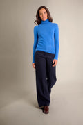 Roll Neck Jumper - Ashley - Slate