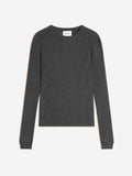 Jersey de Cuello Redondo Kylie - Antracita Jaspeado