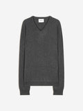 Pull Col V Lorenzo - Anthracite Chiné