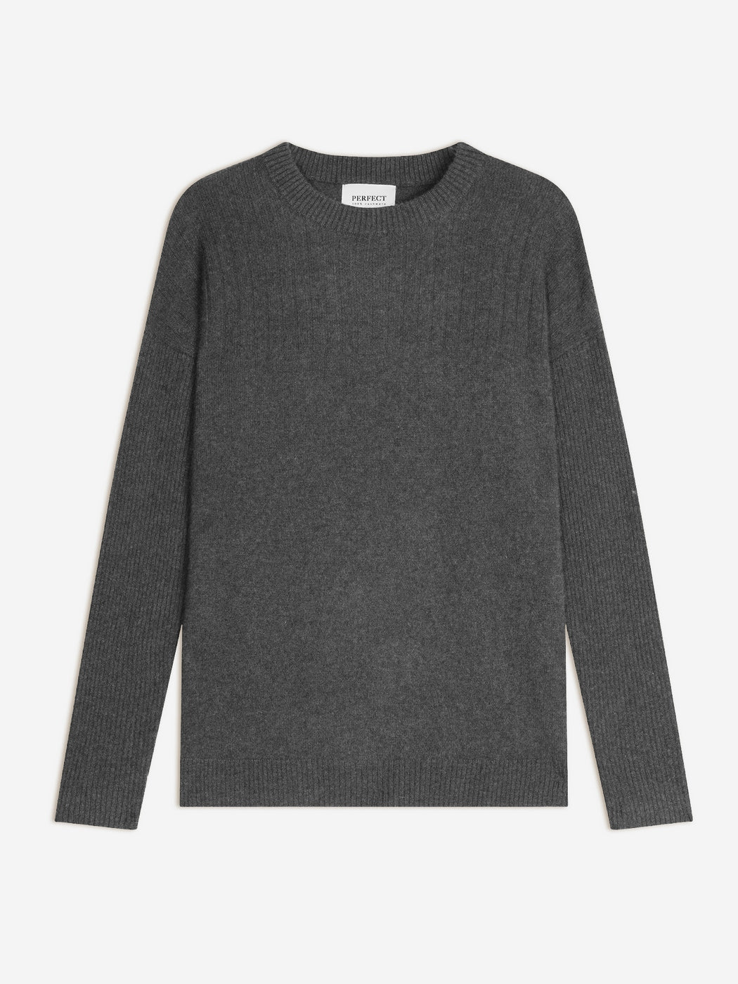 Pull Col Rond Amvira - Anthracite Chiné
