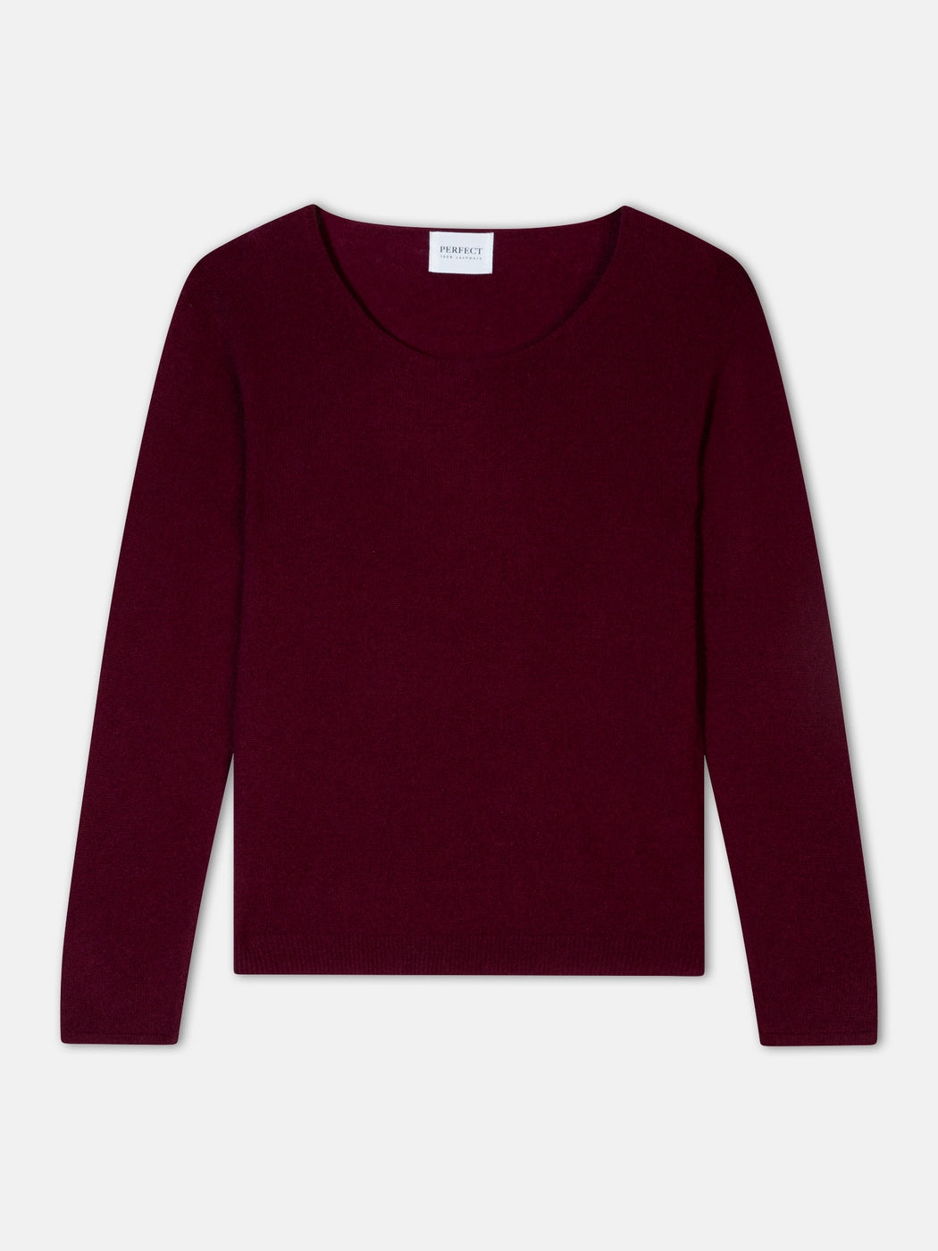 Pull Col Rond Lindsay - Bordeaux