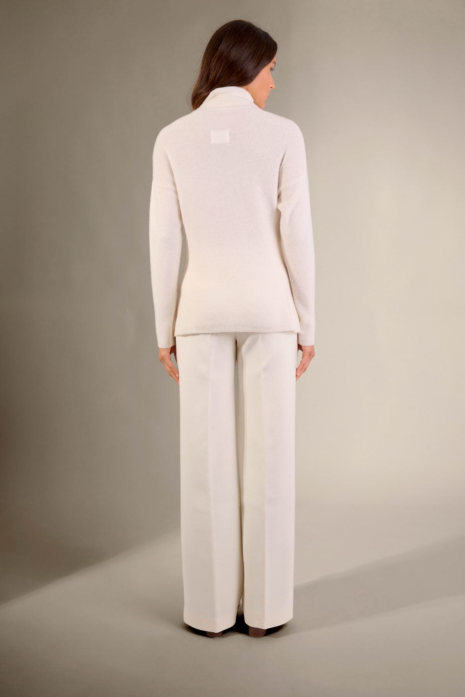 Rollkragenpullover Cevaro - Elfenbein