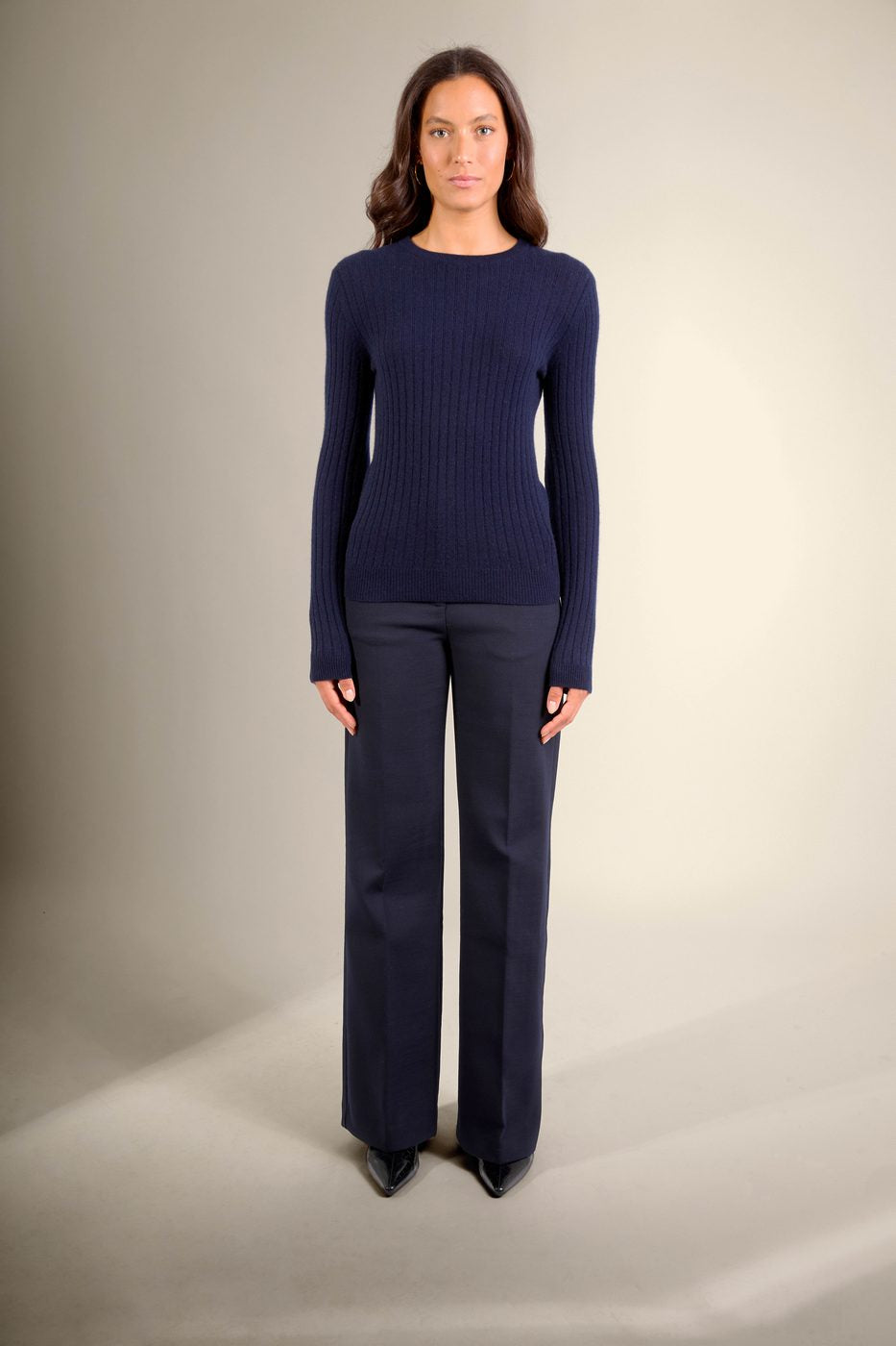 Pull Col Rond Kylie - Marine