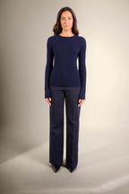Pull Col Rond Kylie - Marine